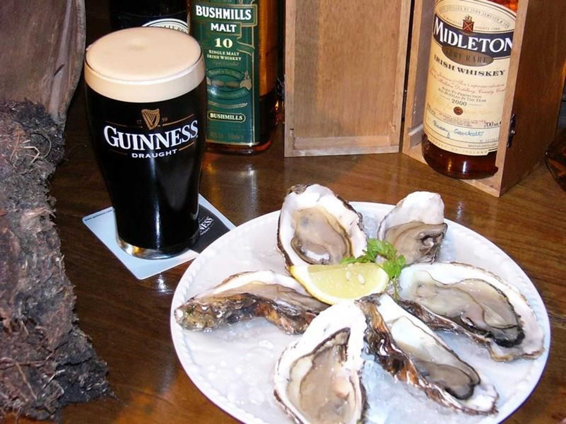Guinness en oesters